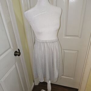 The Children's Place Sparkling Silver Skirt